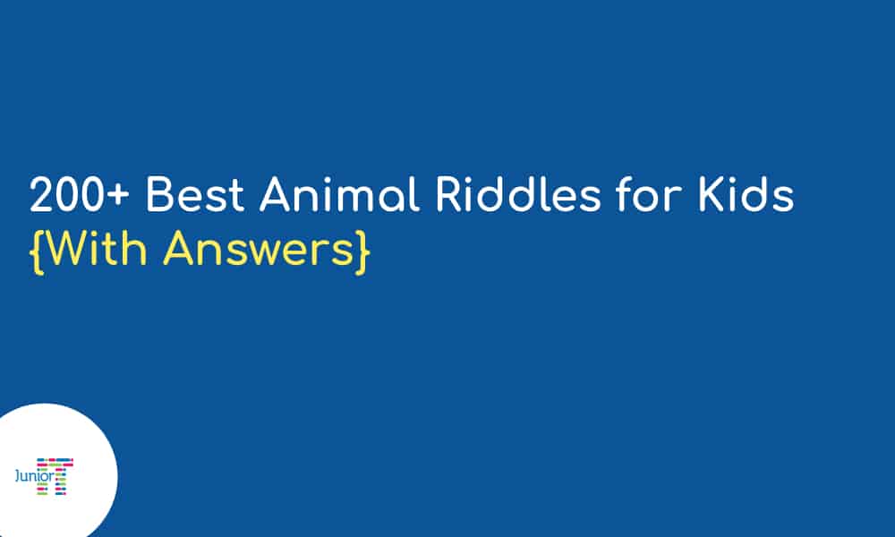200+ Best Animal Riddles for Kids {With Answers}