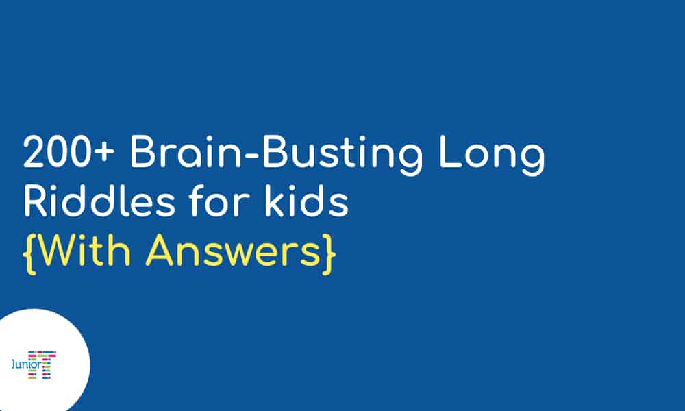200+ Long Riddles for Kids: